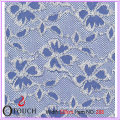 Charming and beautiful light blue lace fabric for garment